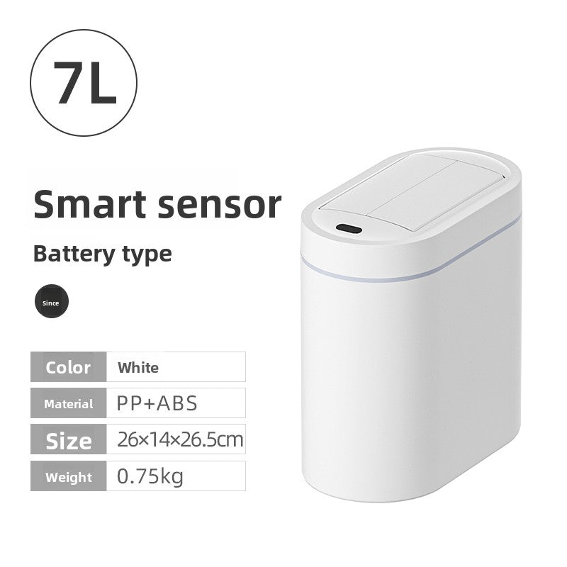 Home smart sensor trash can