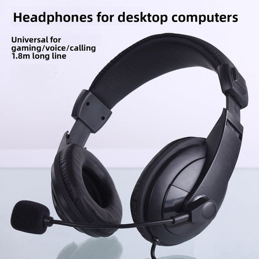 Headphones with microphone