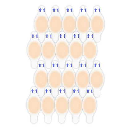 20 Counts Hydrocolloid Blister Bandages for Feet, Heel Prevention & Recovery Pads That Cushion Skin from Pressure