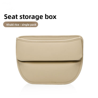 Car seat pocket storage box