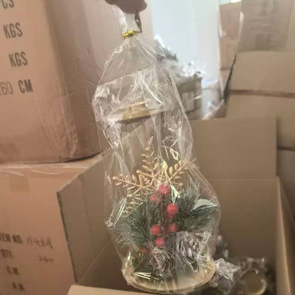 Decorative Iron Christmas Candle Holders (Snowflake/Star/Elk Design)