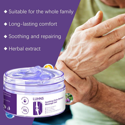 Body massage gel