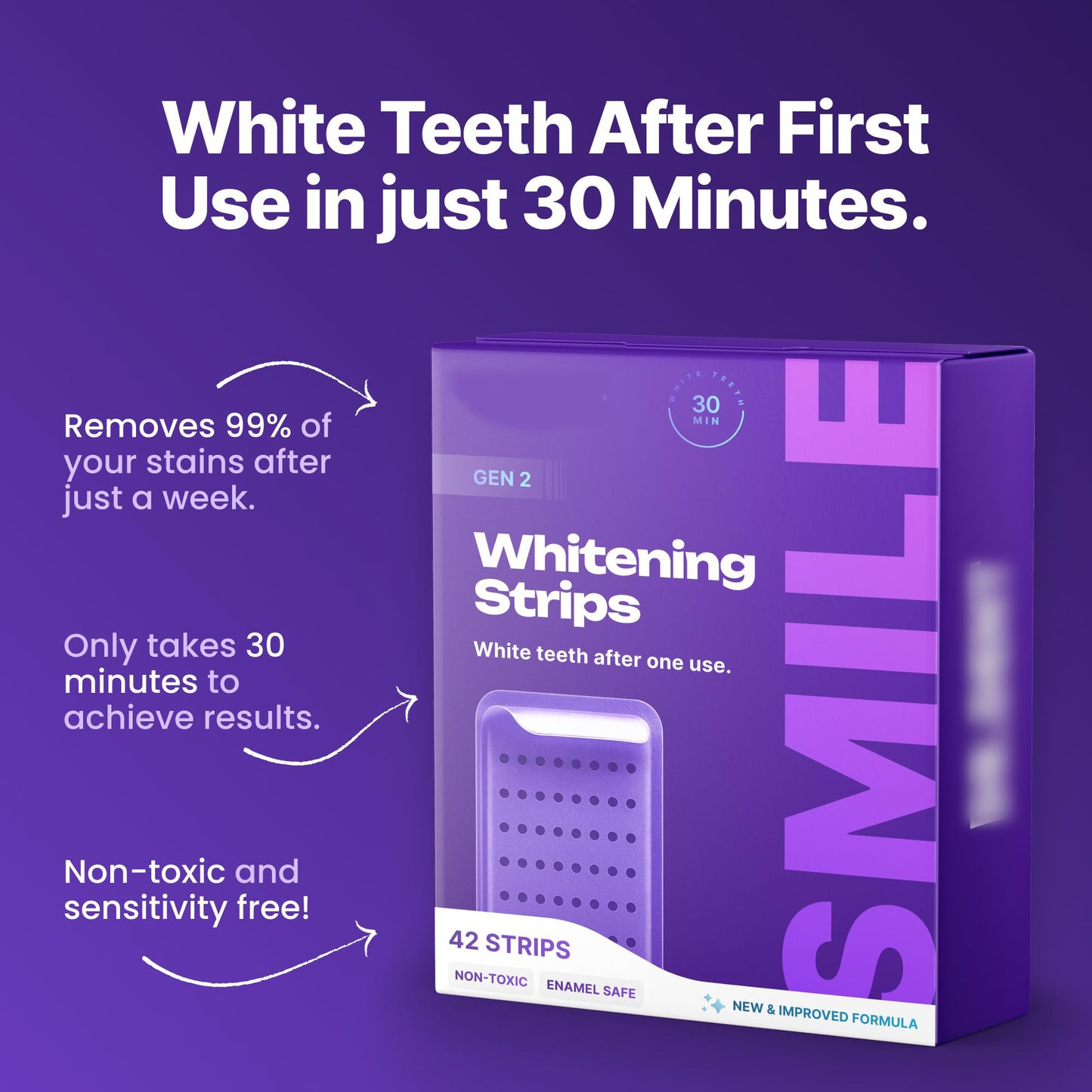 Dental Whitening Strips Enamel Safe