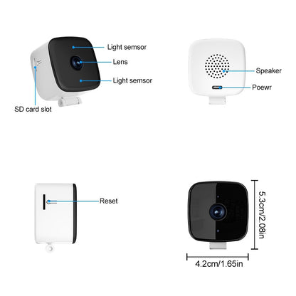 WiFi HD Night Vision Smart Home Security Camera