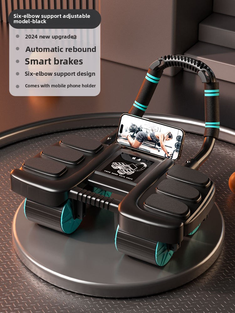 Smart four-wheel ab wheel