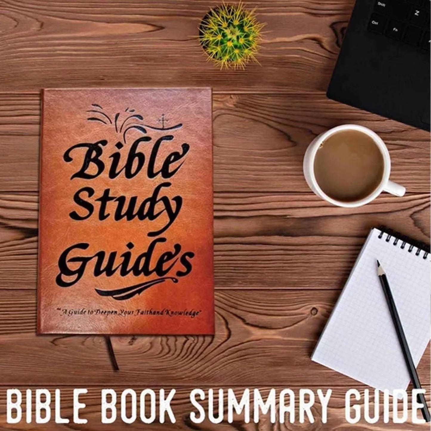 66-Page Bible Study Guide Daily Devotional Journal a Yearlong Bible Study Plan for Women Scripture Quotes Religious Notebook