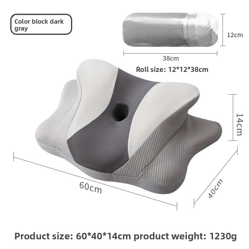 Ergonomic Butterfly Memory Foam Neck Pillow