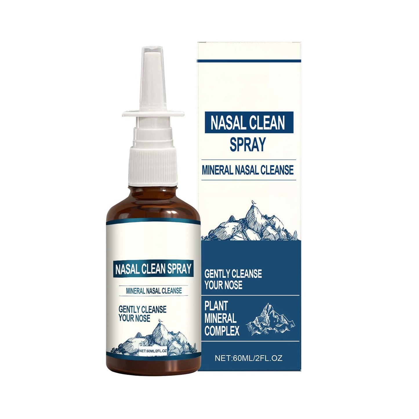 Mild Nasal Cleansing Moisturizing Spray