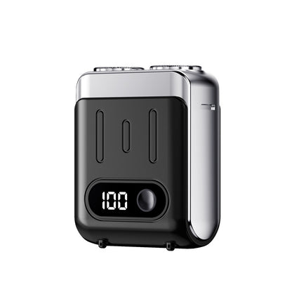 Portable Electric Shaver with Magnetic Charging