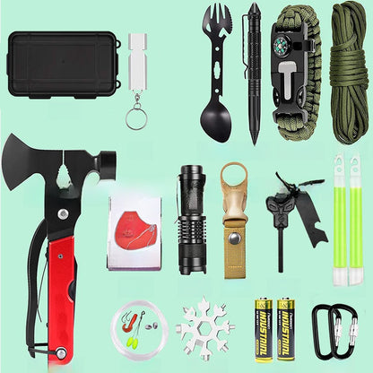 Multi-Function Outdoor Survival Tool Set