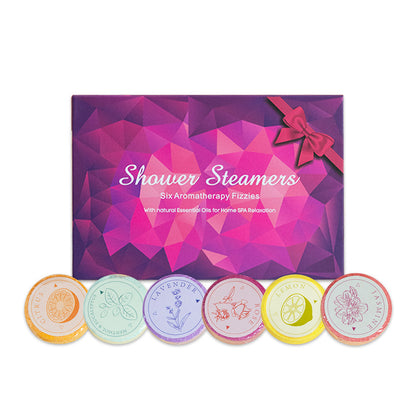 Aromatherapy Sea Salt Exfoliating Shower Tablets