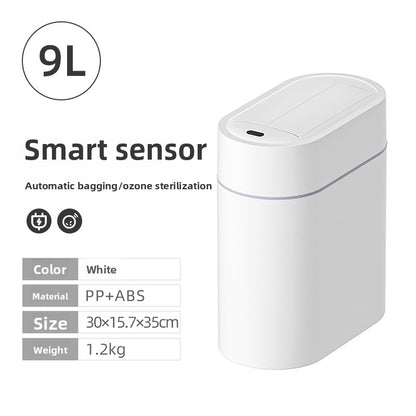 Home smart sensor trash can