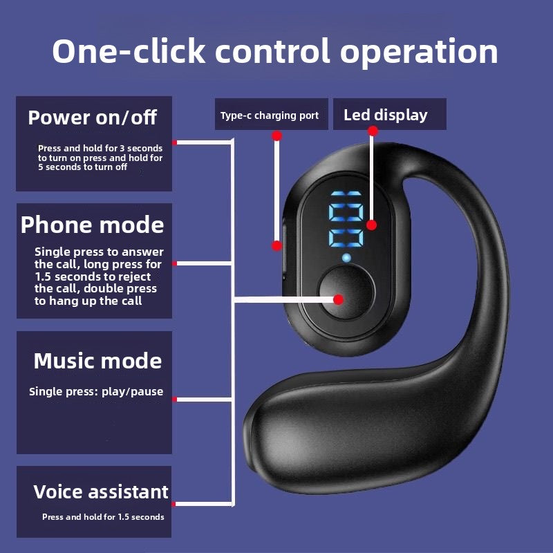 wireless Bluetooth earphones