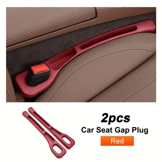 2Pcs Universal Car Seat Gap Plug Strip Side Seam Car Gap Filler Leak Proof Seat Gap Storage Organizer Interior Decoration