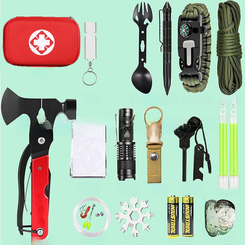 Multi-Function Outdoor Survival Tool Set