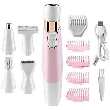 Dual-purpose dry and wet hair removal device