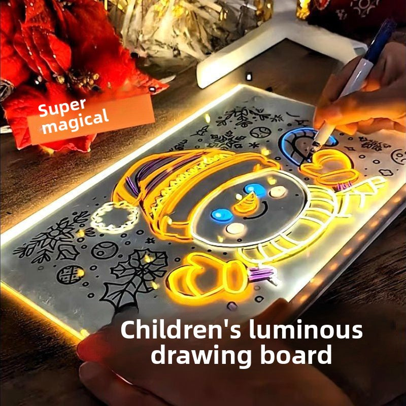 Luminous drawing board