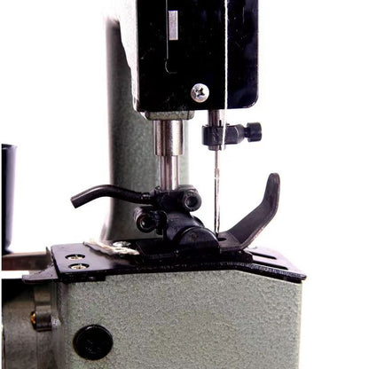 Portable electric sewing and packaging machine