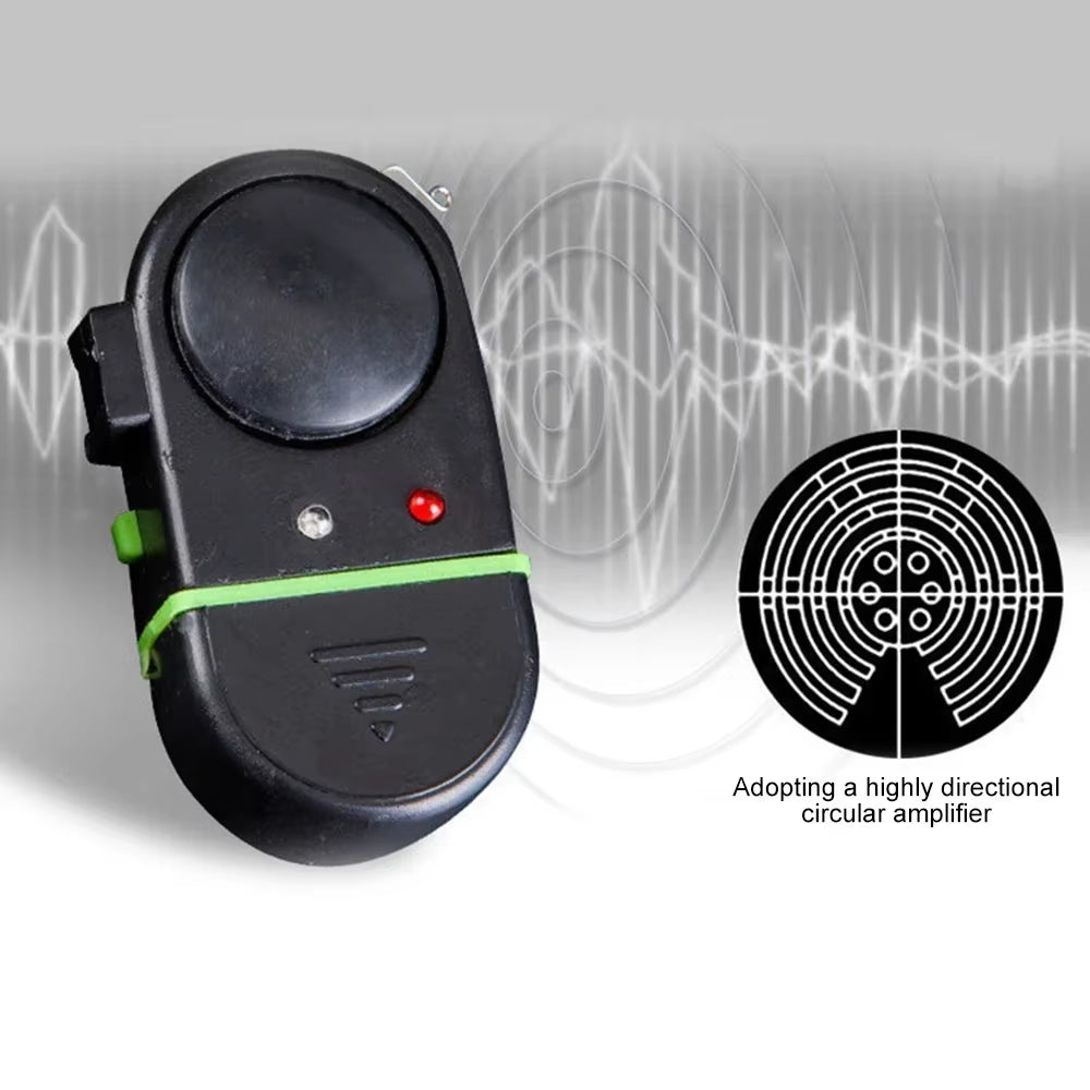 1PCS LED Light Fishing Alarms Fishing Line Gear Alert Indicator Buffer Portable Carp Bite Alarm Fishing Rod Loud Alarm Fishing