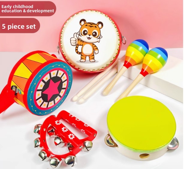 Montessori Wooden Musical Instrument Set for Kids