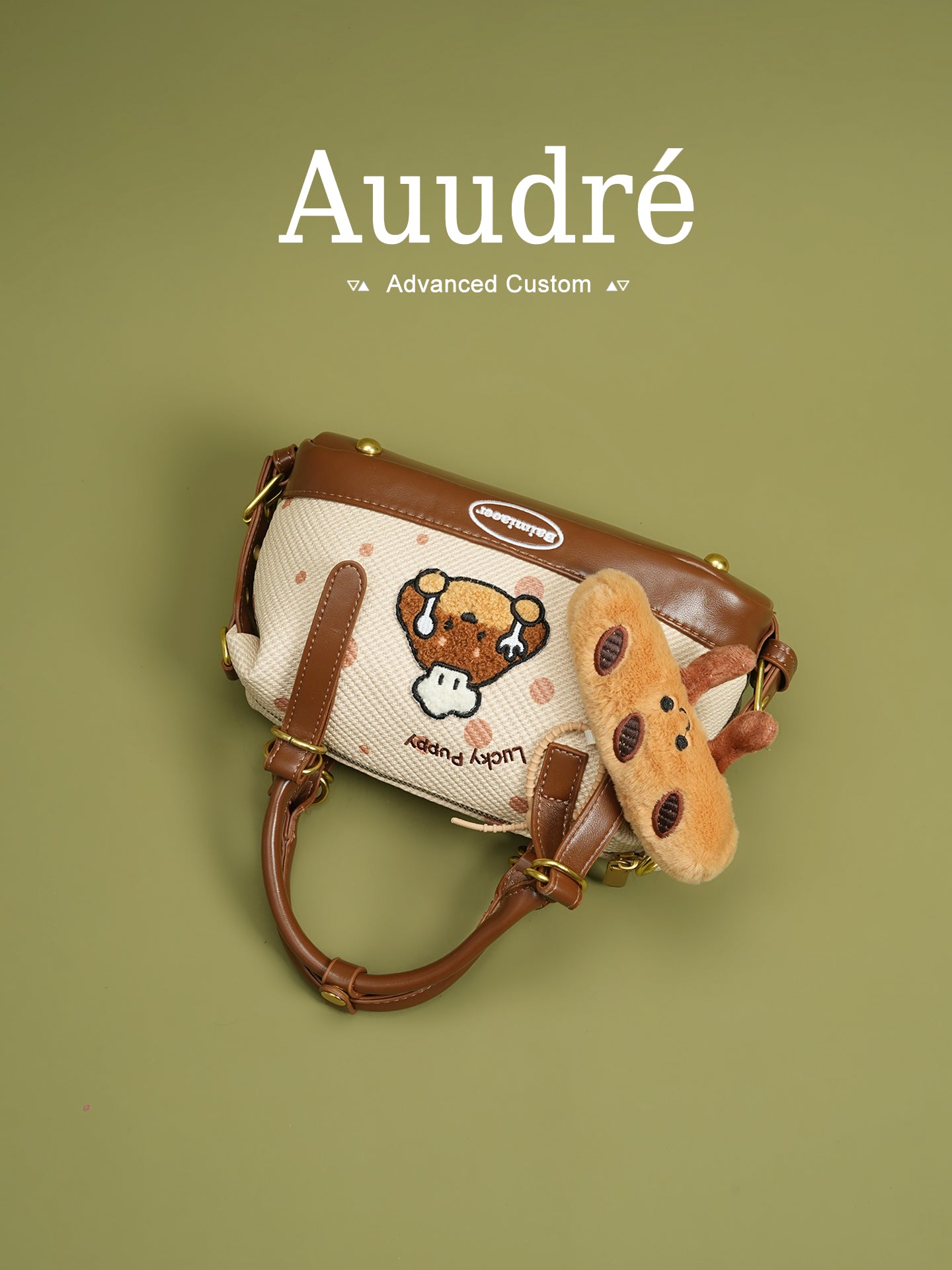 Retro Color-Block Pillow Handbag