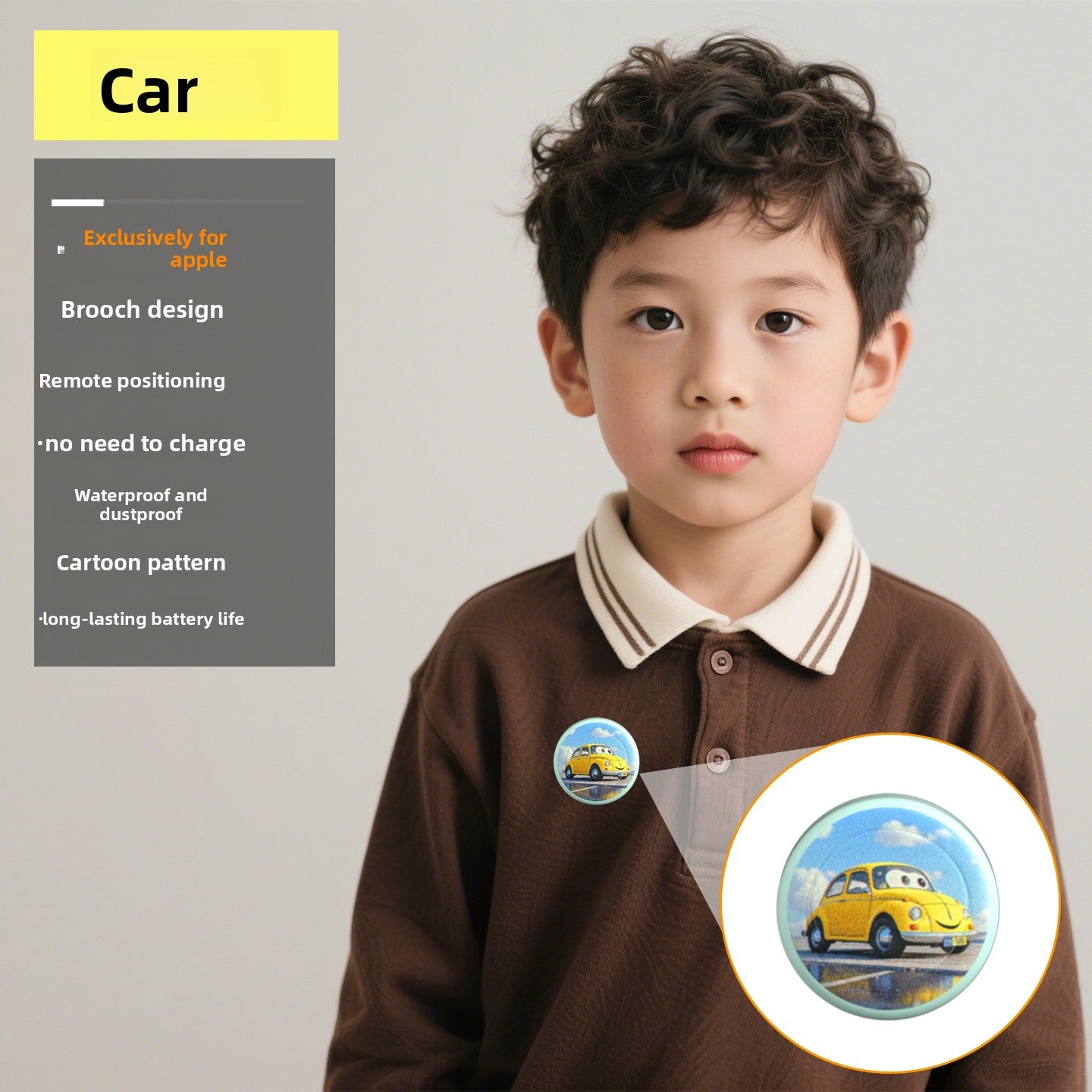 Child positioning anti-lost device