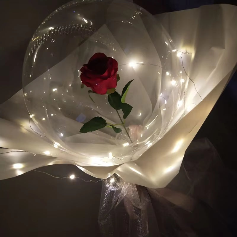 50Pcs Bobo Balloon Transparent Bubble Birthday Party Wedding Transparent Balloons Baby Shower Party Decorations