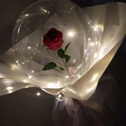 50Pcs Bobo Balloon Transparent Bubble Birthday Party Wedding Transparent Balloons Baby Shower Party Decorations