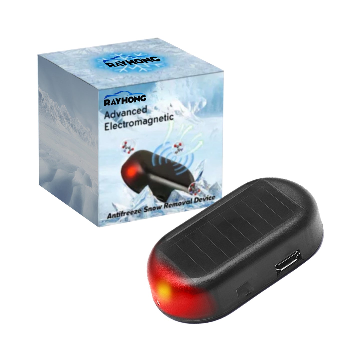 Anti-freezing and anti-snow device