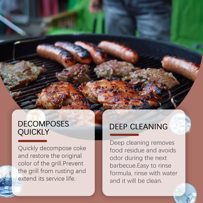 Portable Grill Cleaning Spray