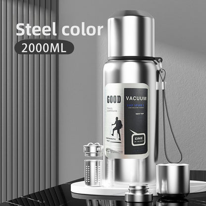 Vacuum Insulated Thermos with Tea Strainer