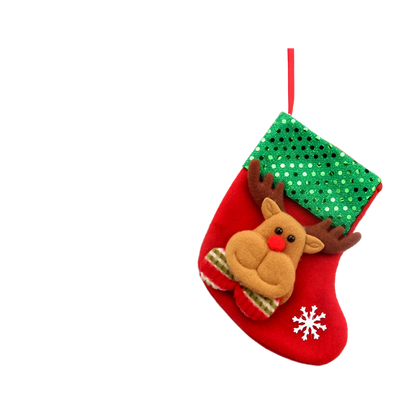 Christmas Gift Sock Hanging Bag