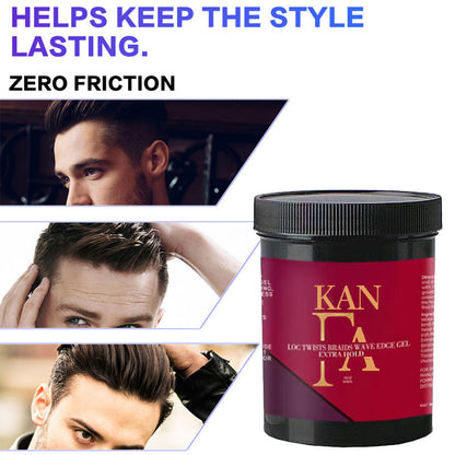 Gel Wax Gel Keep Braid Control Hair Styling Wax Gloss Not Leaving