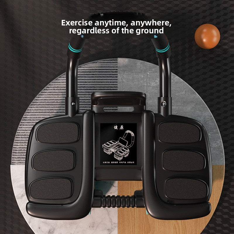 Smart four-wheel ab wheel