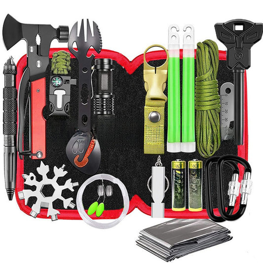 Multi-Function Outdoor Survival Tool Set