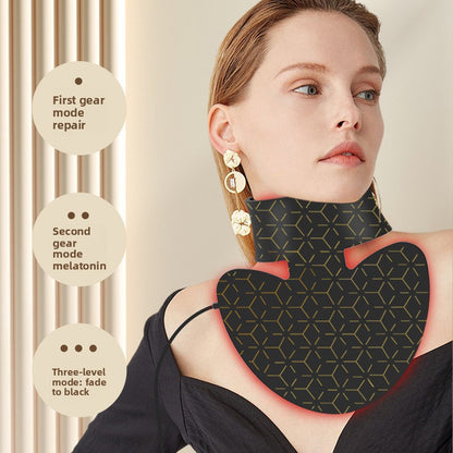 Beauty mask with neck