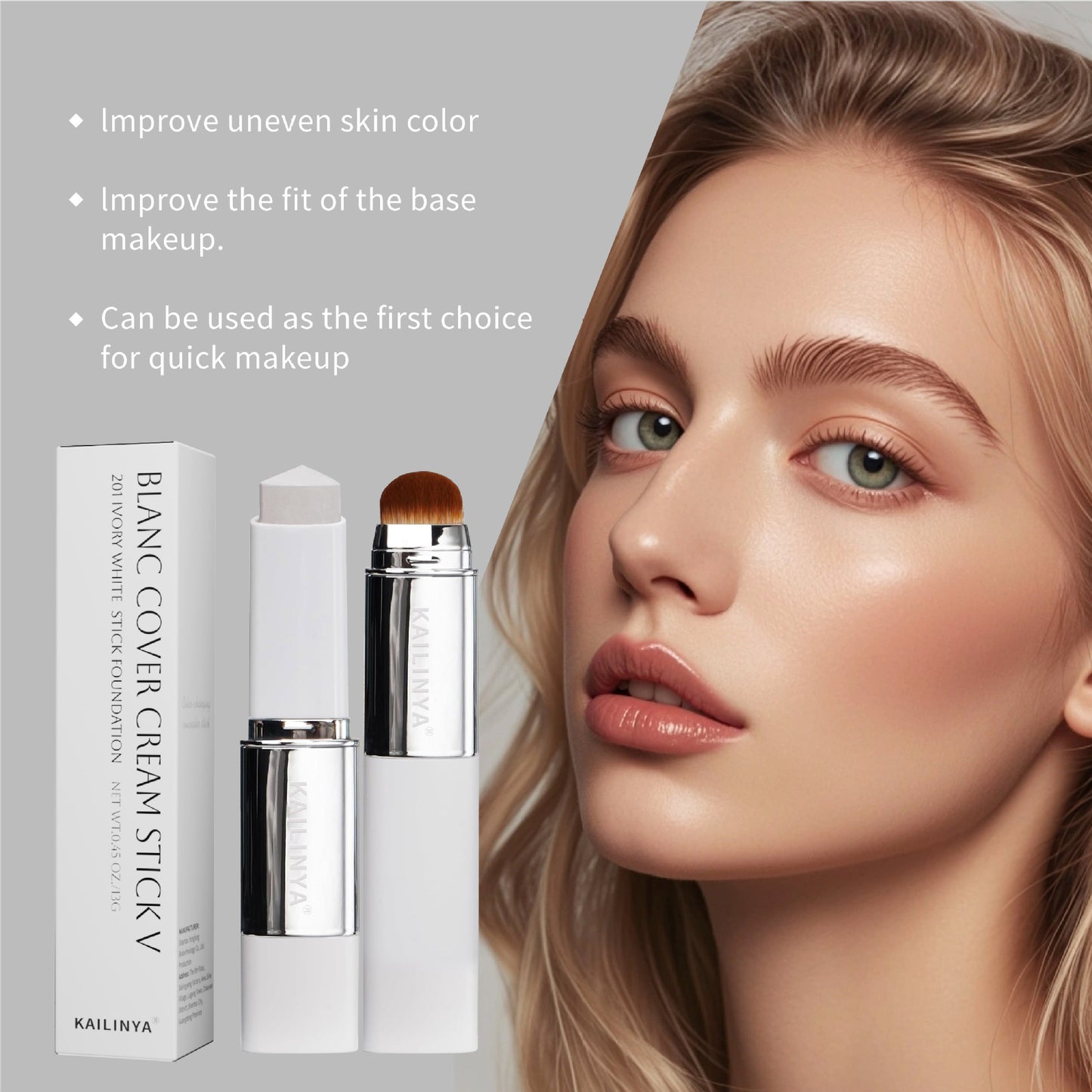 Double-Ended Color Changing Foundation Stick