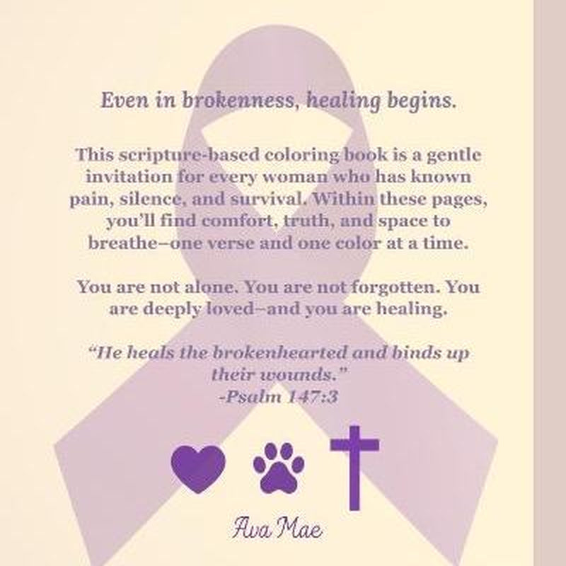 Kinsey Weatherby’S “Even Broken Crayons Still Color” a Scripture Based Coloring Book for Healing Faith with 100 Uplifting Pages Encouraging Scriptures & Quotes Beautiful Floral Designs