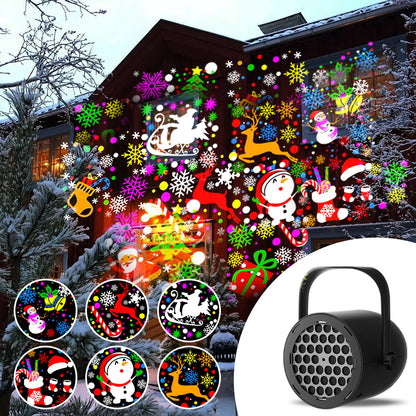 Christmas Projection Snowflake LED Decoration Light