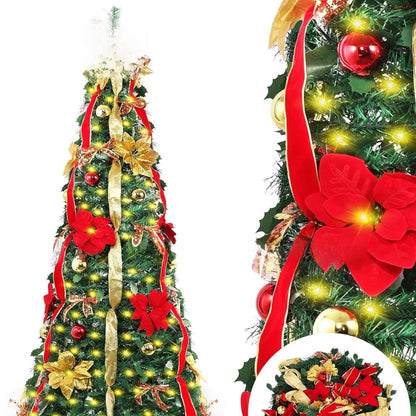 Foldable artificial Christmas tree