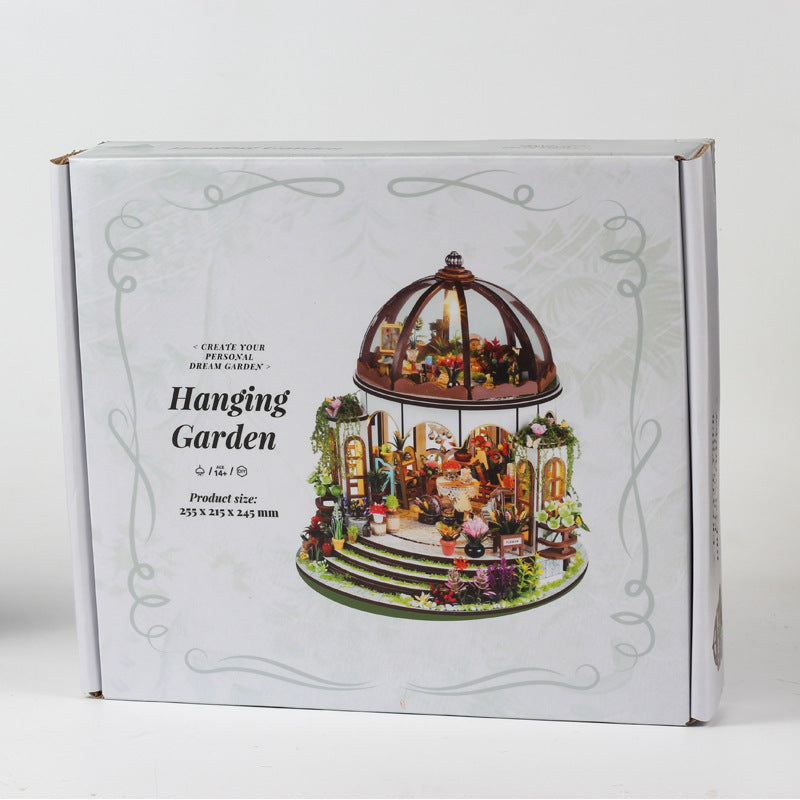 3D Hand-Assembled Wooden DIY Architectural Model Kit