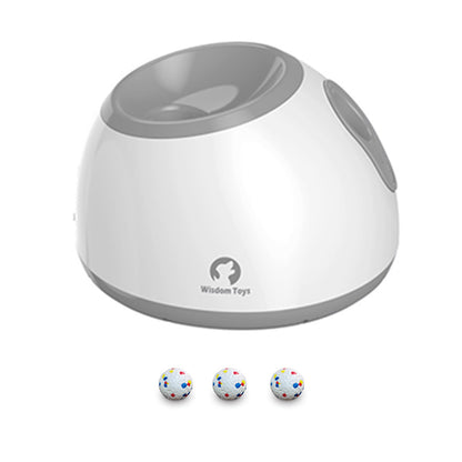 Pet dog toy ball machine