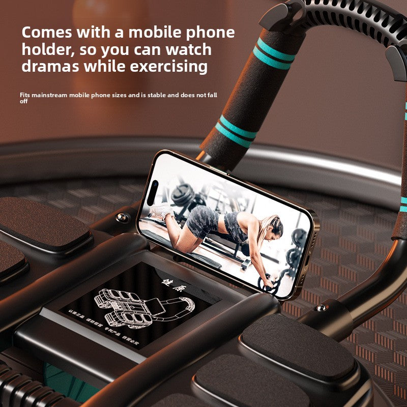 Smart four-wheel ab wheel