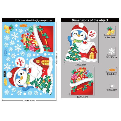 Christmas Decoration Snowflake Stickers