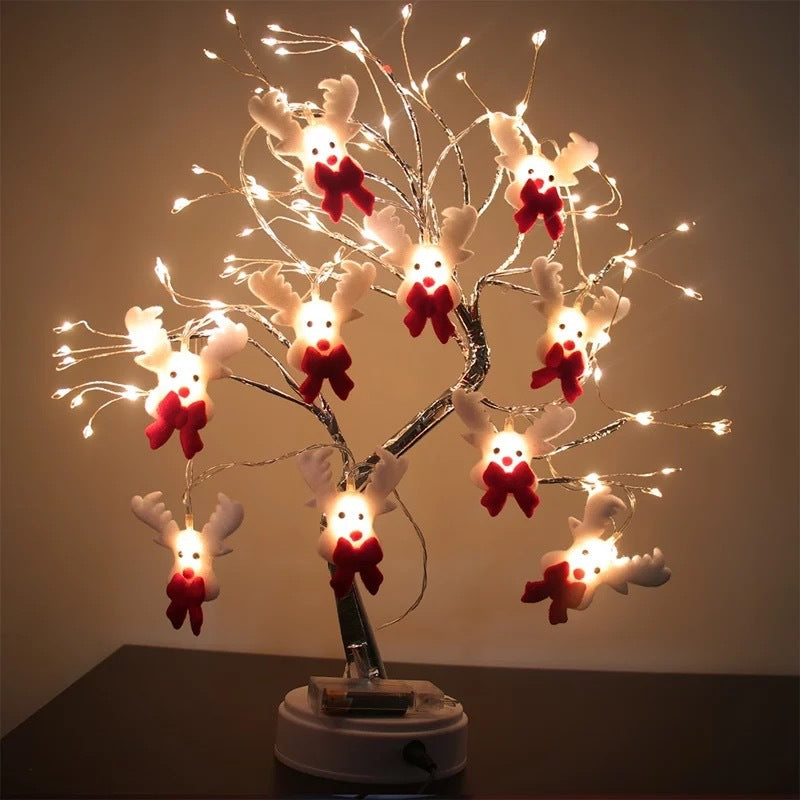 Ragdoll Snowman String Lights