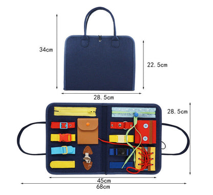Childrens Educational Felt Learning Board