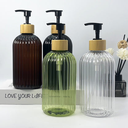 500ml Press Pump Plastic Dispensing Bottle