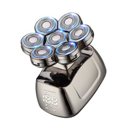 Electric Shaver with Wireless Charging Dock