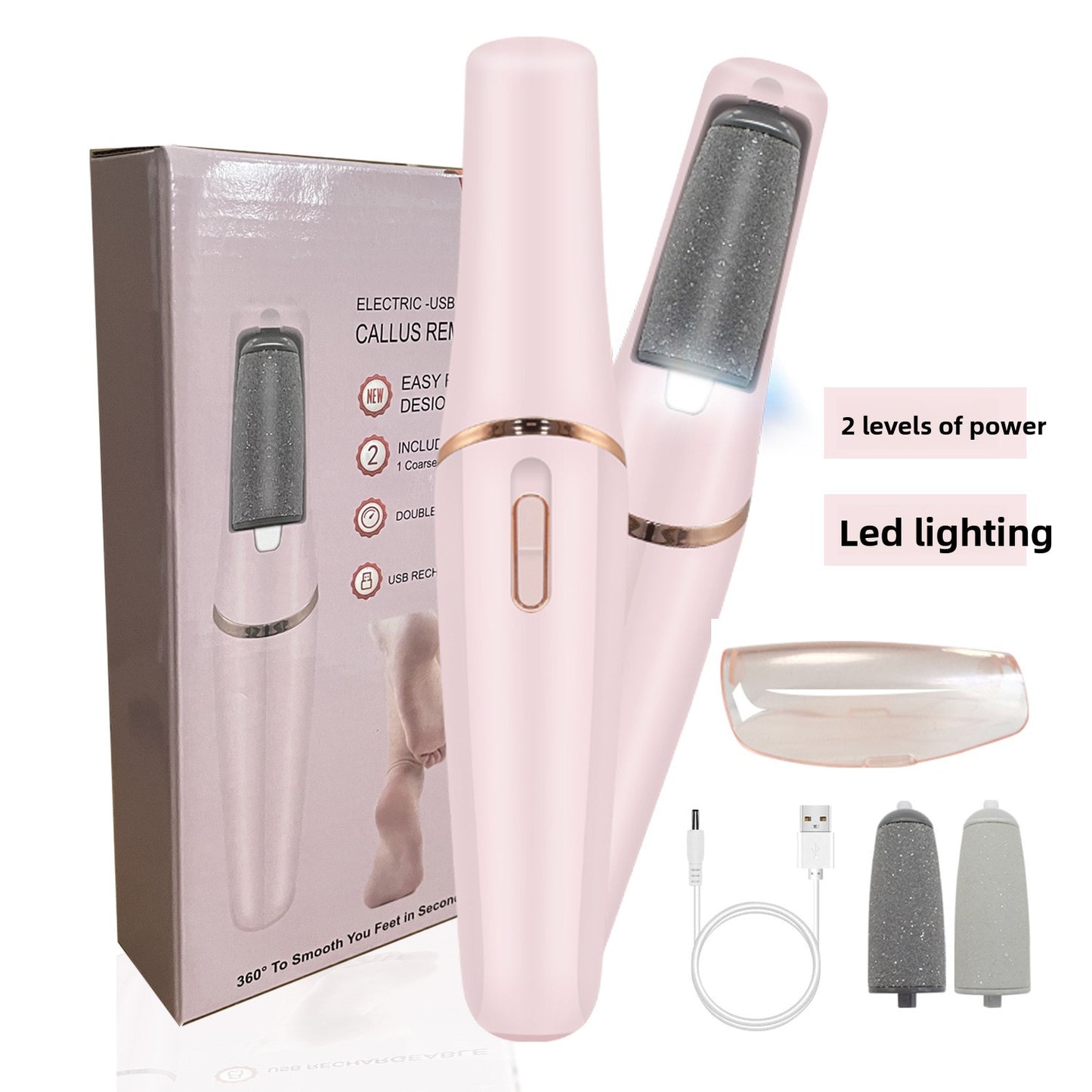Electric foot grinder