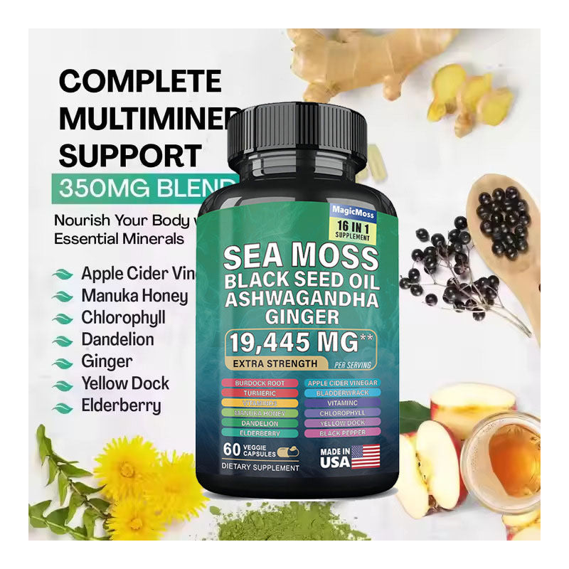 Black Seaweed Dietary Capsules